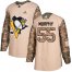 Adidas Pittsburgh Penguins #55 Larry Murphy Camo Authentic 2017 Veterans Day Stitched NHL Jersey