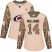 Adidas Carolina Hurricanes #14 Justin Williams Camo Authentic 2017 Veterans Day Womens Stitched NHL Jersey