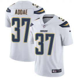 Nike Los Angeles Chargers #37 Jahleel Addae White Mens Stitched NFL Vapor Untouchable Limited Jersey