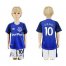 Everton #10 Lukaku Home Kid Soccer Club Jersey