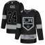 Adidas Los Angeles Kings X Dodgers #74 Dwight King Black Authentic City Joint Name Stitched NHL Jersey