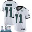 Nike Philadelphia Eagles #71 Jason Peters White Super Bowl LII Youth Stitched NFL Vapor Untouchable Limited Jersey