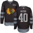 Adidas Chicago Blackhawks #40 John Hayden Black 1917-2017 100th Anniversary Stitched NHL Jersey