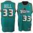 Detroit Pistons 33# Grant Hill Soul Swingman Stitched Green Jersey Cheap