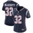 Nike New England Patriots #32 Devin McCourty Navy Blue Team Color Womens Stitched NFL Vapor Untouchable Limited Jersey