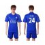 Leicester City #24 Dyer Home Soccer Club Jersey