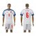 Czech #6 Plasil Away Soccer Country Jersey