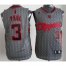 Los Angeles Clippers #3 Chris Paul Grey Static Fashion Swingman NBA Jersey Cheap