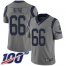 Nike Los Angeles Rams #66 Austin Blythe Gray Mens Stitched NFL Limited Inverted Legend 100th Season Jersey