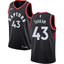 Mens Nike Toronto Raptors #43 Pascal Siakam Black NBA Swingman Statement Edition Jersey