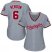 Washington Nationals #6 Anthony Rendon Grey Road 2019 World Series Champions Womens Stitched MLB Jersey