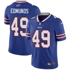 Nike Buffalo Bills #49 Tremaine Edmunds Royal Blue Team Color Mens Stitched NFL Vapor Untouchable Limited Jersey