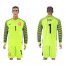 Holland #1 Zoet Green Long Sleeves Goalkeeper Soccer Country Jersey