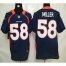 Nike Denver Broncos #58 Von Miller Navy Blue Alternate Mens Stitched NFL Elite Jersey