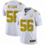 Indianapolis Colts #56 Quenton Nelson Mens Nike Flocked Leopard Print Vapor Limited NFL Jersey White