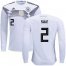 Germany #2 Sule White Home Long Sleeves Soccer Country Jersey