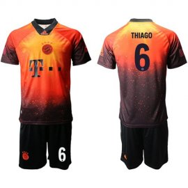 Bayern Munchen #6 Thiago FIFA 19AD Memorial Edition Soccer Club Jersey