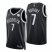 Nike Brooklyn Nets #7 Kevin Durant Black Mens 2021-22 NBA 75th Anniversary Diamond Swingman Jersey – Icon Edition Mens