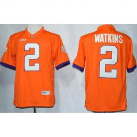 Clemson Tigers 2 Sammy Watkins Orange College Football Limited NCAA Jerseys