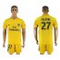 Paris Saint-Germain #27 Pastore Away Soccer Club Jersey