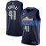 Mens Nike Dallas Mavericks #41 Dirk Nowitzki Navy NBA Swingman Statement Edition Jersey