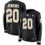 Nike New Orleans Saints #20 Janoris Jenkins Black Team Color Womens Stitched NFL Limited Therma Long Sleeve Jersey