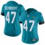 Nike Jacksonville Jaguars #47 Joe Schobert Teal Green Alternate Womens Stitched NFL Vapor Untouchable Limited Jersey