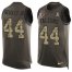 Nike Atlanta Falcons #44 Vic Beasley Jr Green Mens Stitched NFL Limited Salute To Service Tank Top Jersey