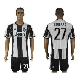Juventus #27 Sturaro Home Soccer Club Jersey