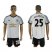 Manchester United #25 Valencia White Soccer Club Jersey
