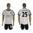 Manchester United #25 Valencia White Soccer Club Jersey