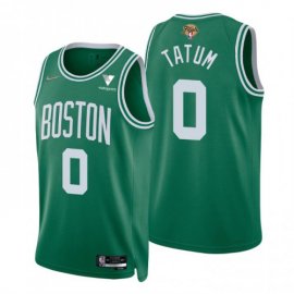 Boston Boston Celtics #0 Jayson Tatum Green Nike Youth 2022 NBA Finals 75th Anniversary Diamond Icon Edition Swingman Jersey Youth
