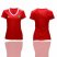 Womens Morocco Blank Home Soccer Country Jersey
