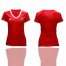 Womens Morocco Blank Home Soccer Country Jersey