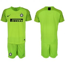 Inter Milan Blank Green Goalkeeper Soccer Club Jersey