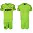 Inter Milan Blank Green Goalkeeper Soccer Club Jersey