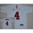 Alabama Crimson Tide 4 Mark Barron White College Football Jersey