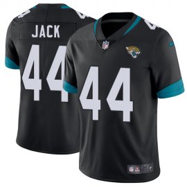 Nike Jacksonville Jaguars #44 Myles Jack Black Team Color Mens Stitched NFL Vapor Untouchable Limited Jersey
