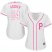 Pittsburgh Pirates #24 Chris Archer White/Pink Fashion Womens Stitched MLB Jersey