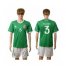 Mexico #3 Salcido Green Home Soccer Country Jersey