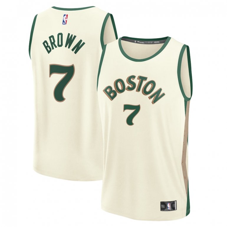 Jaylen Brown Boston Celtics Fanatics Branded Youth 2023/24 Fast Break Jersey – White – City Edition Jaylen Brown Boston Celtics Fanatics Branded Youth 2023/24 Fast Break Jersey – White – City Edition