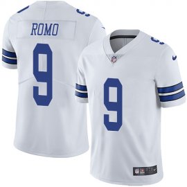 Nike Dallas Cowboys #9 Tony Romo White Youth Stitched NFL Vapor Untouchable Limited Jersey