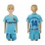 Barcelona #14 Mascherano Away Kid Soccer Club Jersey