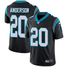 Nike Carolina Panthers #20 C.J. Anderson Black Team Color Mens Stitched NFL Vapor Untouchable Limited Jersey