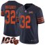 Nike Chicago Bears #32 David Montgomery Navy Blue Alternate Mens Stitched NFL 100th Season Vapor Limited Jersey