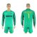 Inter Milan #1 Handanovic Green Goalkeeper Long Sleeves Soccer Club Jersey