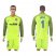 Atletico Madrid #1 Moya Shiny Green Goalkeeper Long Sleeves Soccer Club Jersey