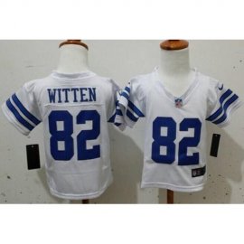 Toddler Nike Dallas Cowboys #82 Jason Witten White Stitched NFL Elite Jersey