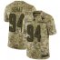 Nike Atlanta Falcons #94 Deadrin Senat Camo Mens Stitched NFL Limited 2018 Salute To Service Jersey
