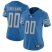 Nike Detroit Lions Customized Blue Team Color Stitched Vapor Untouchable Limited Womens NFL Jersey